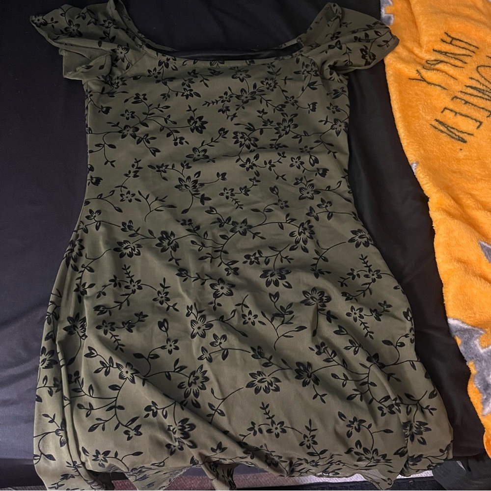 Cute green dress